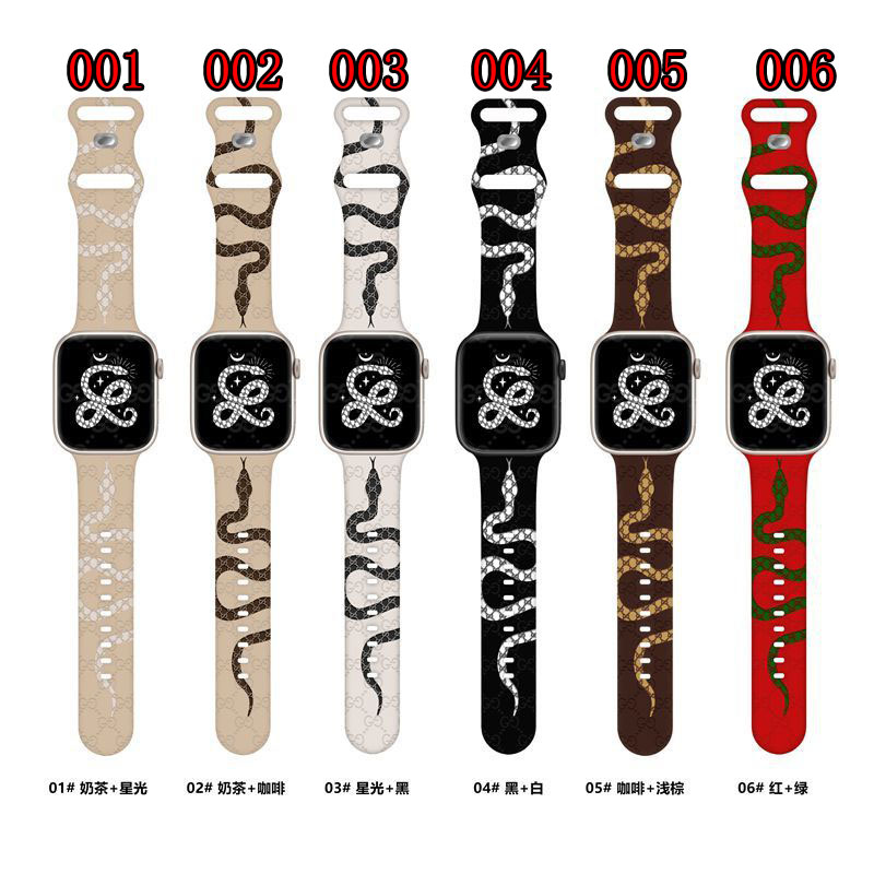 グッチアップルウォッチse3 s10 9 8交換ベルト