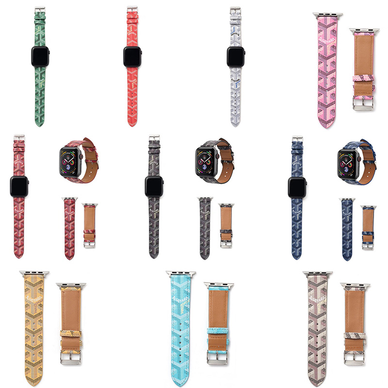 ゴヤールハイブランドApple watch 8/7/6/5ベルト