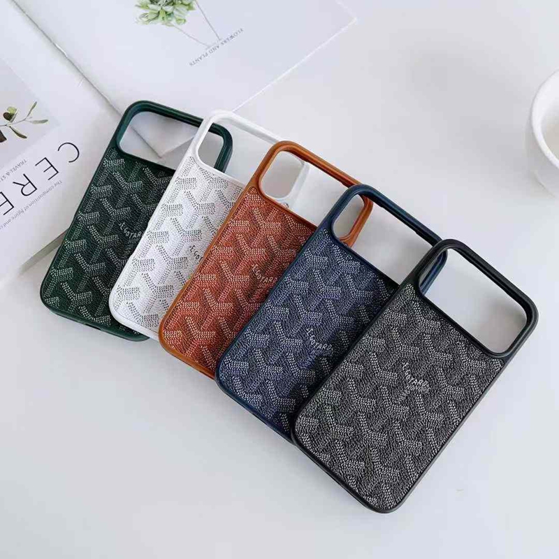 ゴヤールiphone16pro/17 15plusカバー