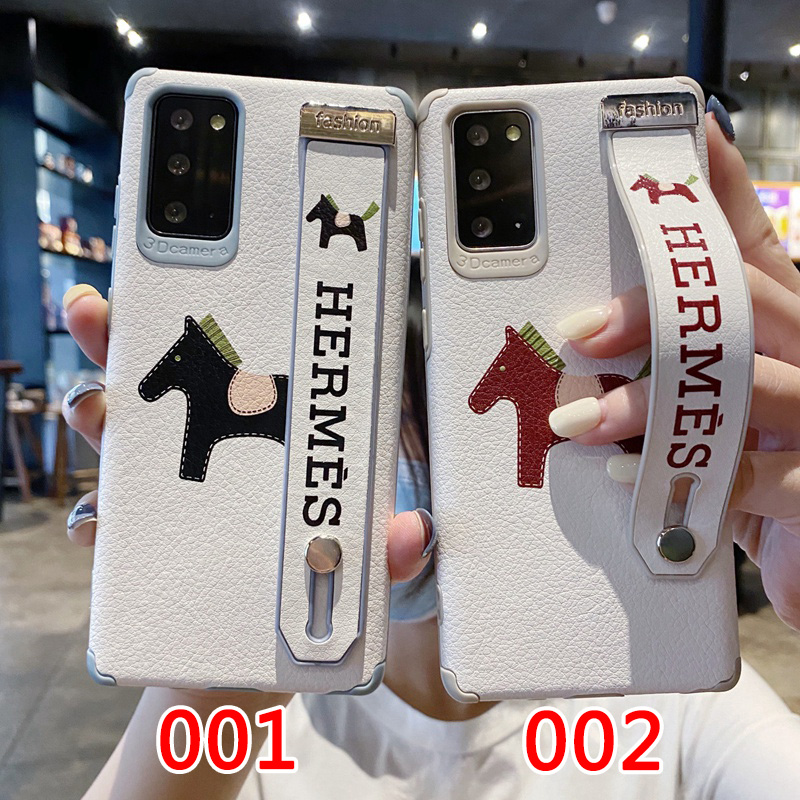 エルメスブランドGalaxyS21/S21+/S21Ultraケースシンプル