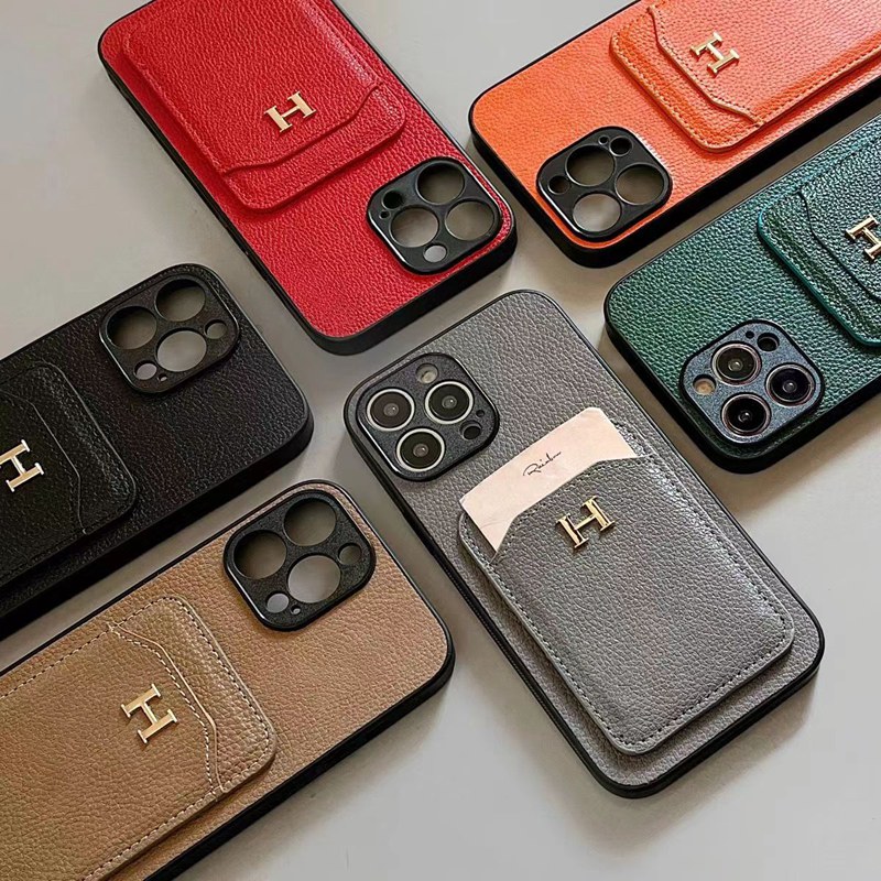 Hermes エルメスiphone14 15 ultraケースブランドカード入れハイブランドiphone14pro/14 15plusカバー