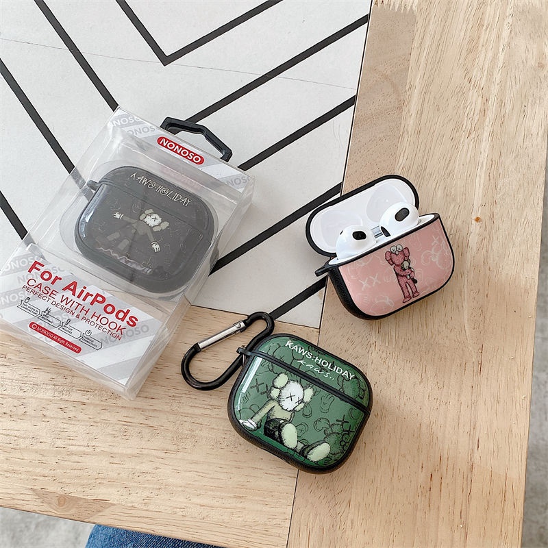カウズairpods pro2ケース携帯便利