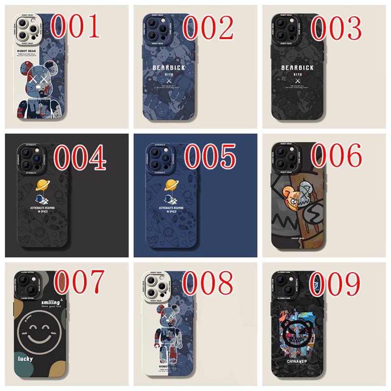 Bearbrickハイブランドiphone14/14proケース豊か色選択