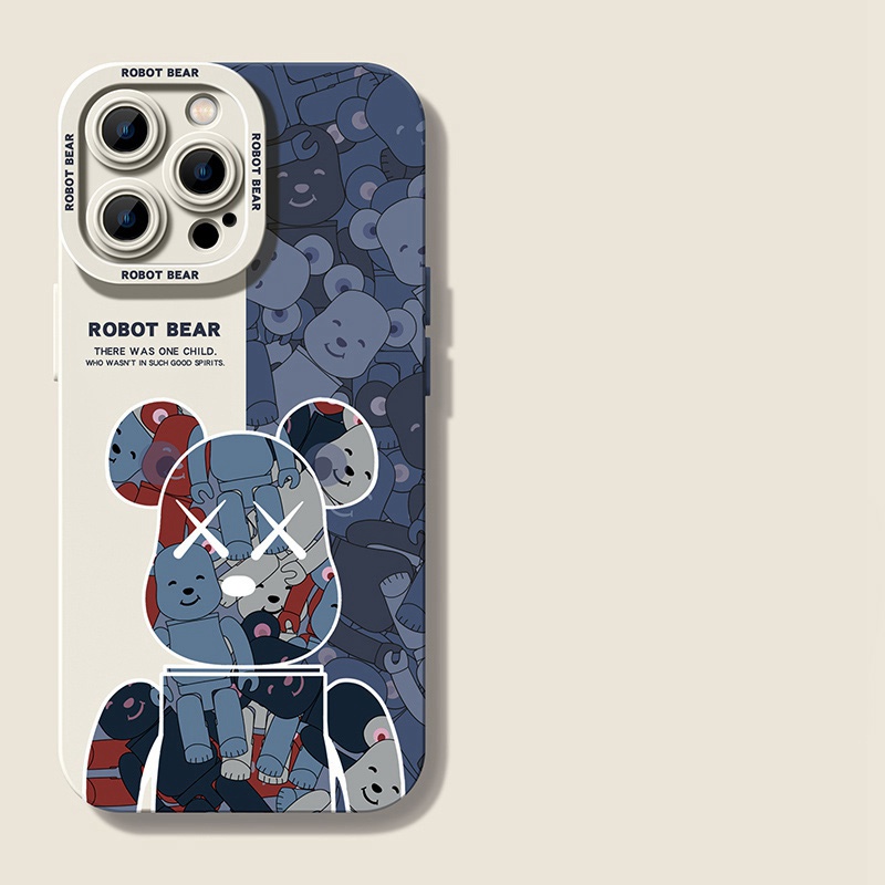 ブランドiphone14plus/14pro maxカバー Bearbrick 柔らかいソフトカバー