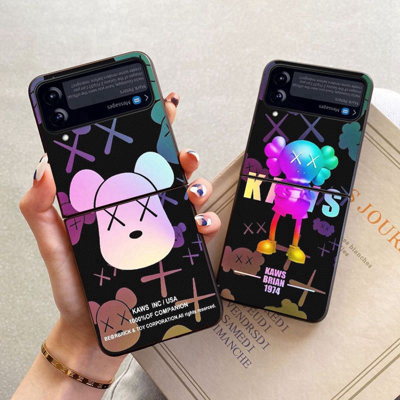 カウズgalaxy zflip3ケース 超軽量 耐衝撃