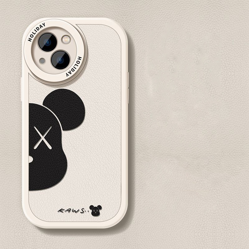 カウズiphone14plus/14pro maxケース かわいい 潮流