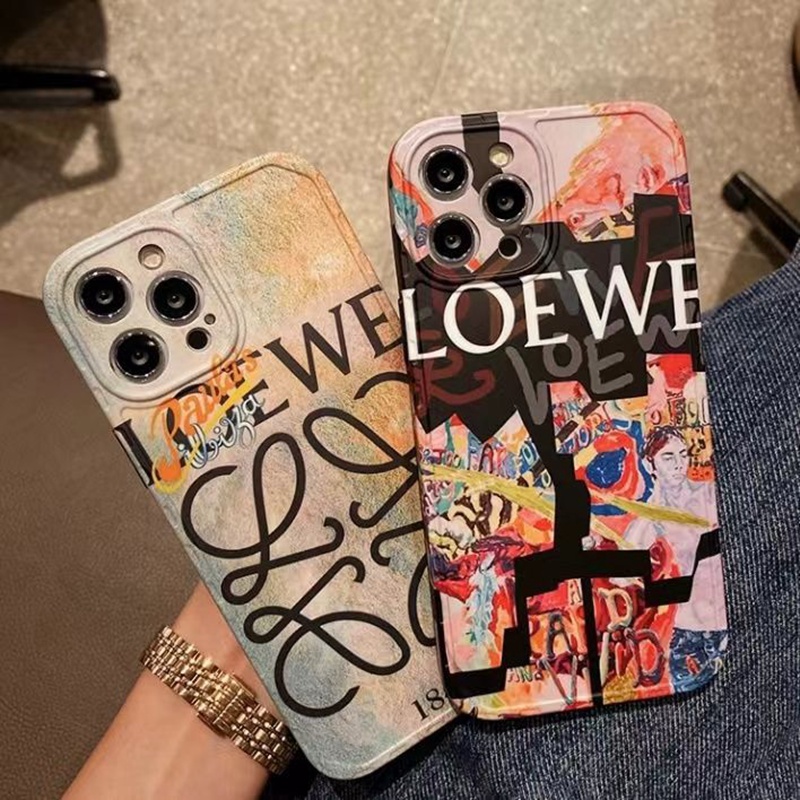 ロエベiphone13/13promaxケーススペシャルデザイン