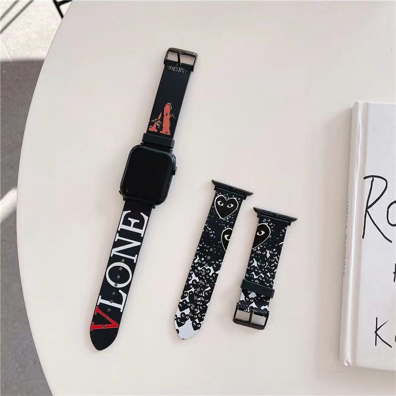 cdgハイブランドアップルウォッチバンドアップルウォッチse2ストラップブランドレザーブランドapple watch 8