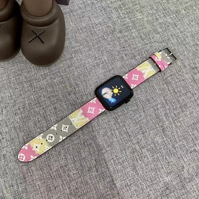 ハイブランド ヴィトンAppleWatch 7/seバンド グラデーション