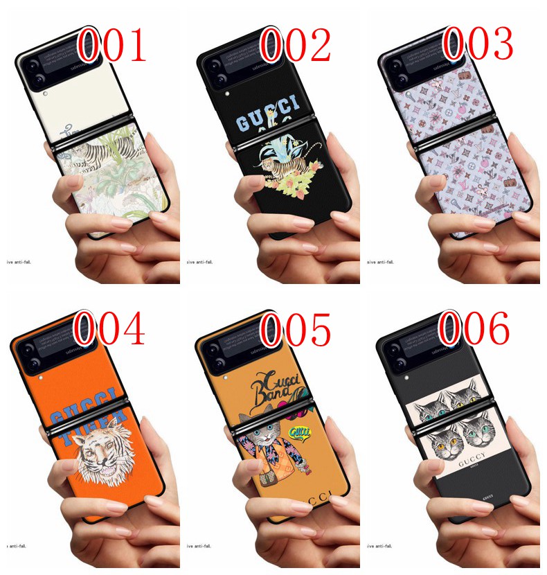 グッチブランドGalaxyZflip4ケースレディースメンズ