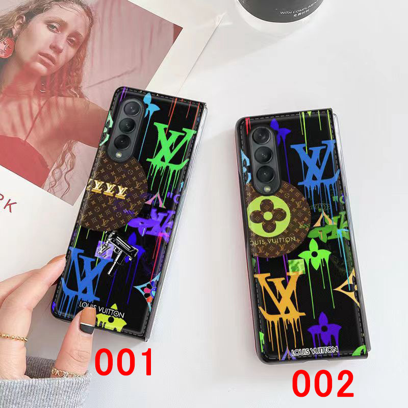 ルイヴィトンブランドGalaxy Z fold4ケースレディースメンズ