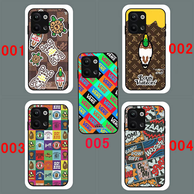 ルイヴィトンブランドiphone14ケースヴァンズ かわいい