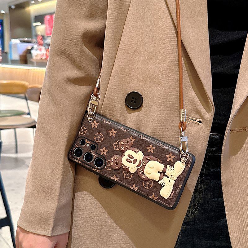 Lv ルイヴィトン手帳型バッグ型samsung s24 S23 Ultra SC-52D s23 s24 plusケースギャラクシーs24 s23ケース