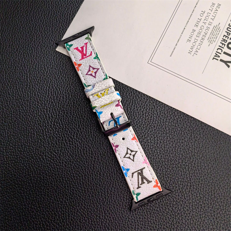 Lv ルイヴィトンブランドアップルウォッチs10 9 8 7バンド腕飾りブランドapple watch10 9  8 ultra3バンド男女兼用