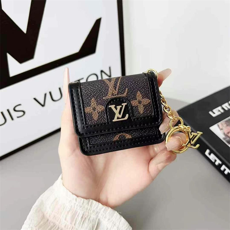 Lv ルイヴィトンブランドairpods pro2 4 3ケースブランドエアーポッズ プロ2ケース落下防止エアーポッズ4 3 pro2ケース