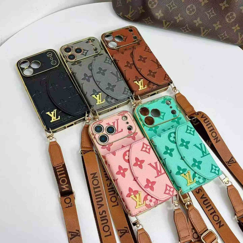 ルイヴィトンiphone 17pro 16 plusカバー 斜め掛け