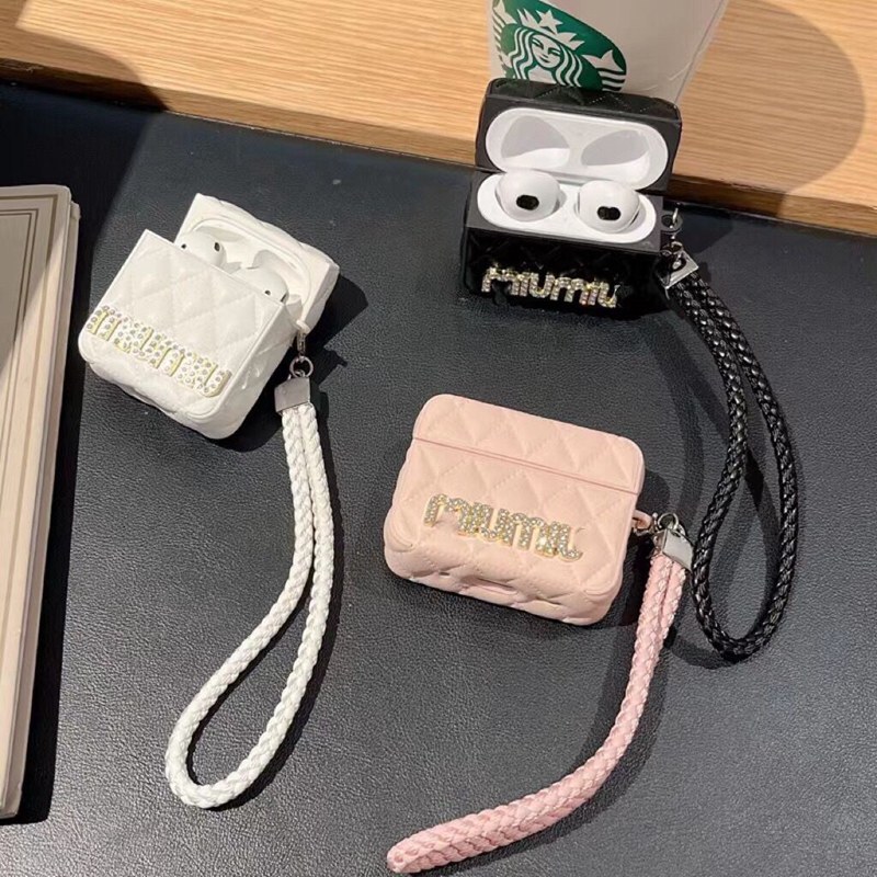 ミュウミュウ MiuMiuハイブランドairpodsケース