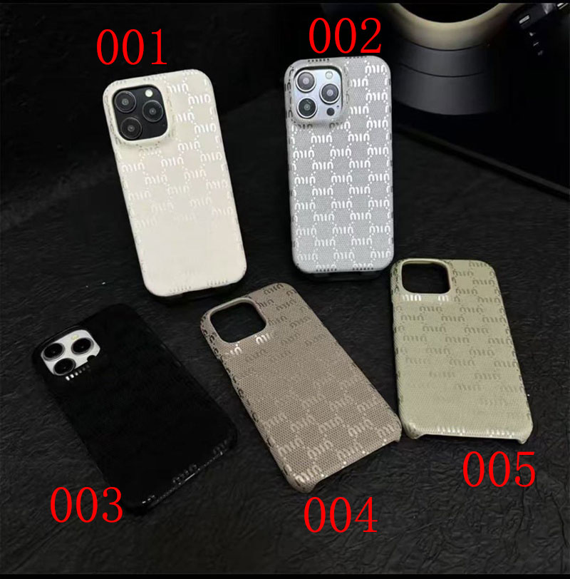 ミュウミュウiphone16pro/17 15plusカバー