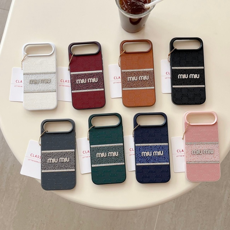 ミュウミュウiphone15 plus 16 17pro maxケース