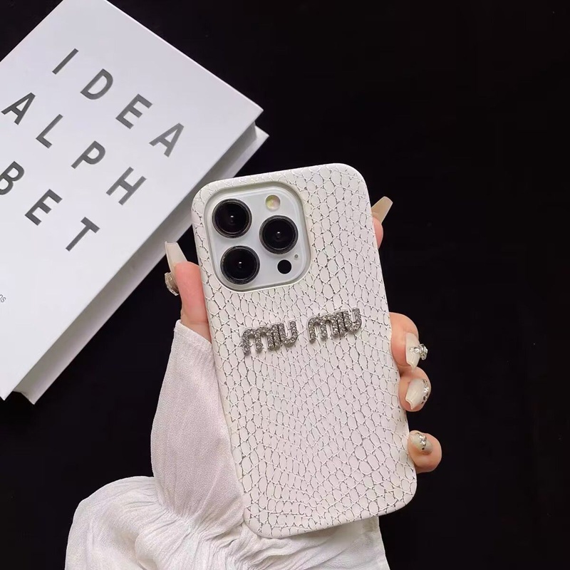 MiuMiuアイフォン17 air 16pro 15 14 ケース