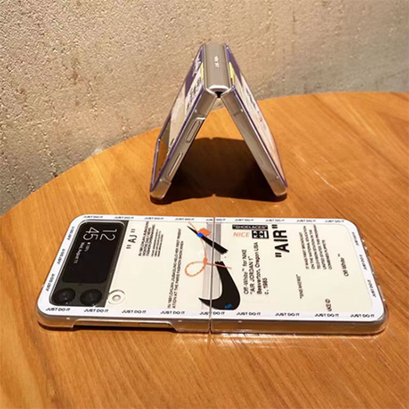 Nike ナイキgalaxy zflip4 5ケースブランドgalaxy zfold5 4 3 2ケース
