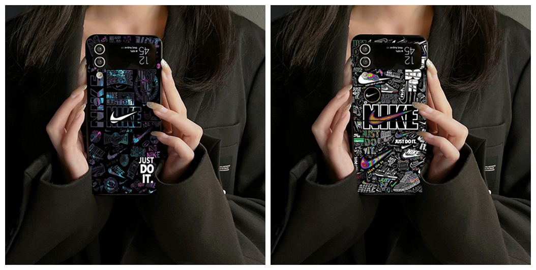 Nike ナイキgalaxy z flip5ケースブランドGalaxyカバー高品質