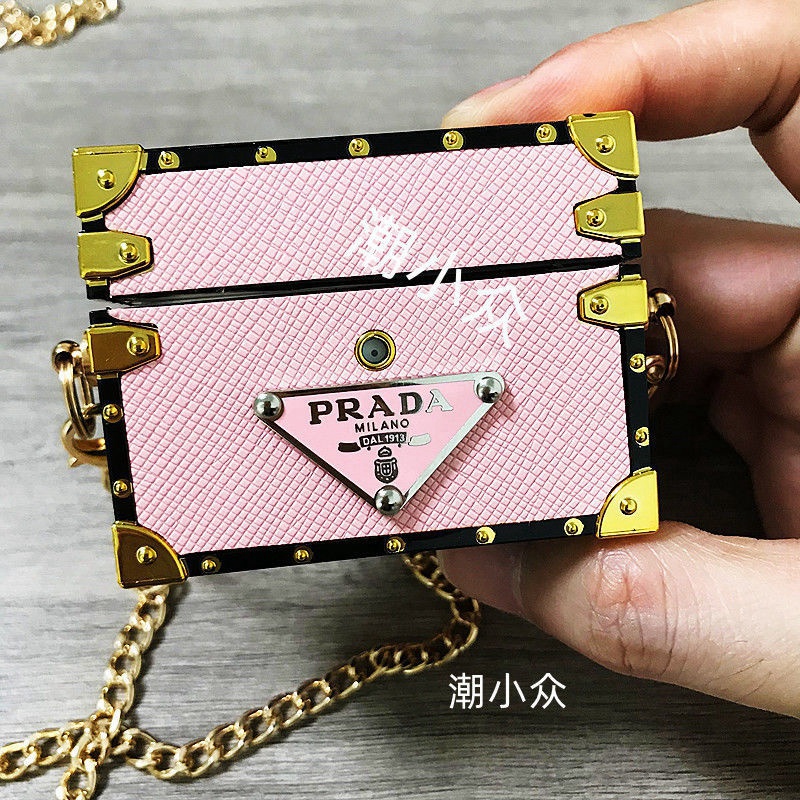 Pradaハイブランドエアーポッズ プロ2ケース紛失防止