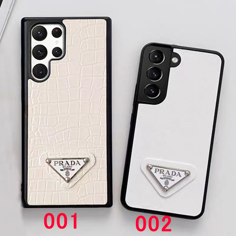 プラダGalaxy S23ケースブランドPrada 優れたレザー