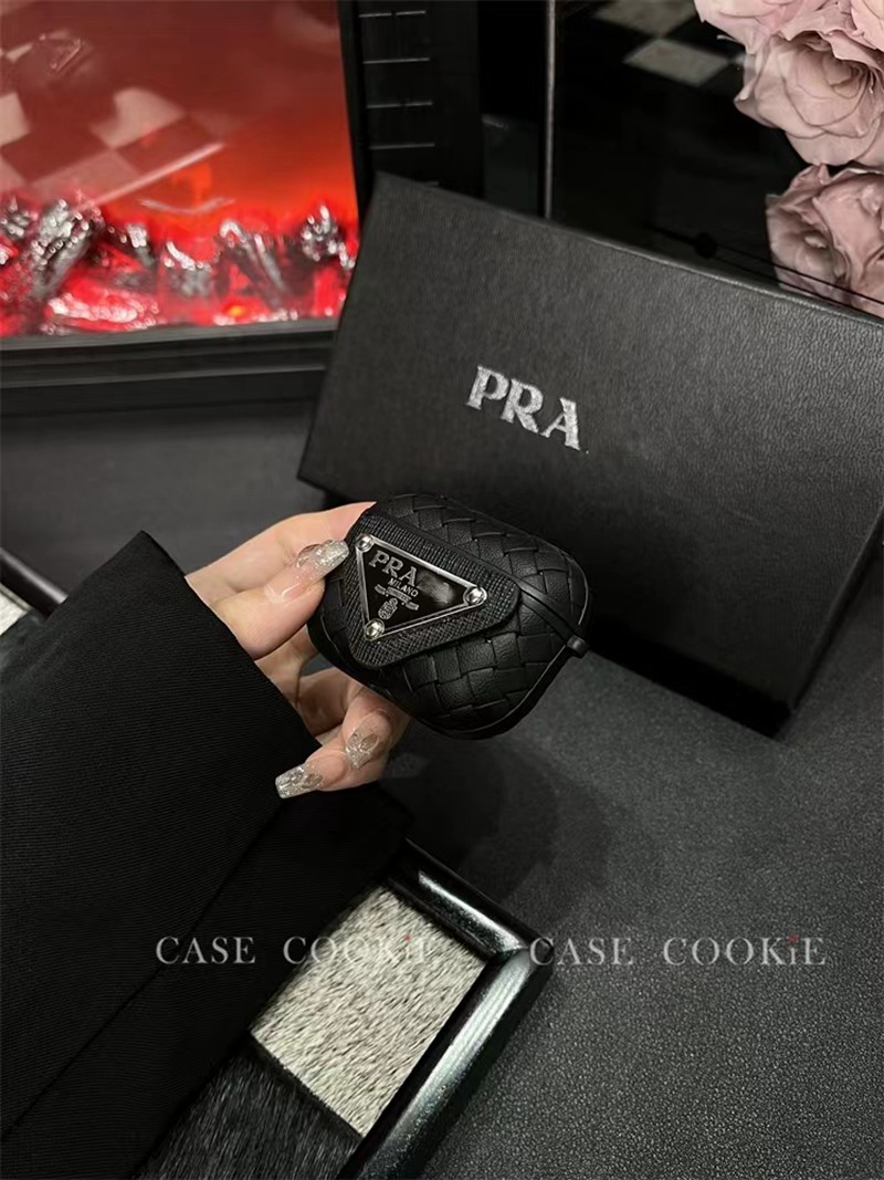 Prada プラダハイブランドairpods pro 3 2 1ケースブランドメンズハイブランドエアーポッズ3ケースジャケット
