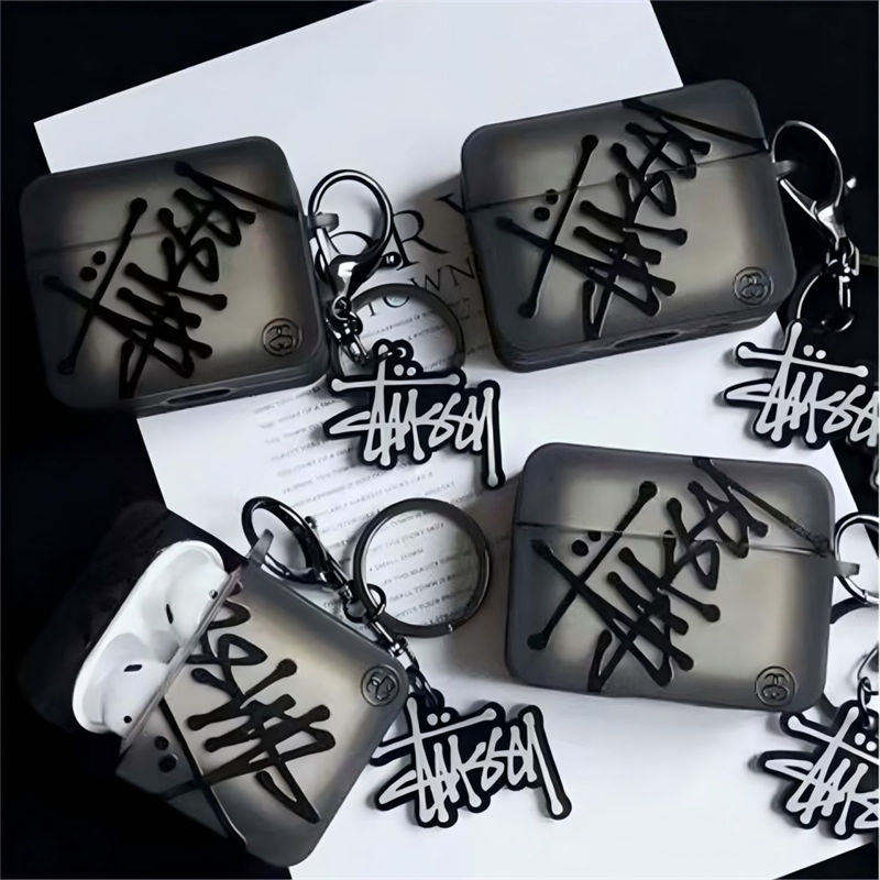 Stussy ステューシーハイブランドairpods 4 3 2ケースブランド