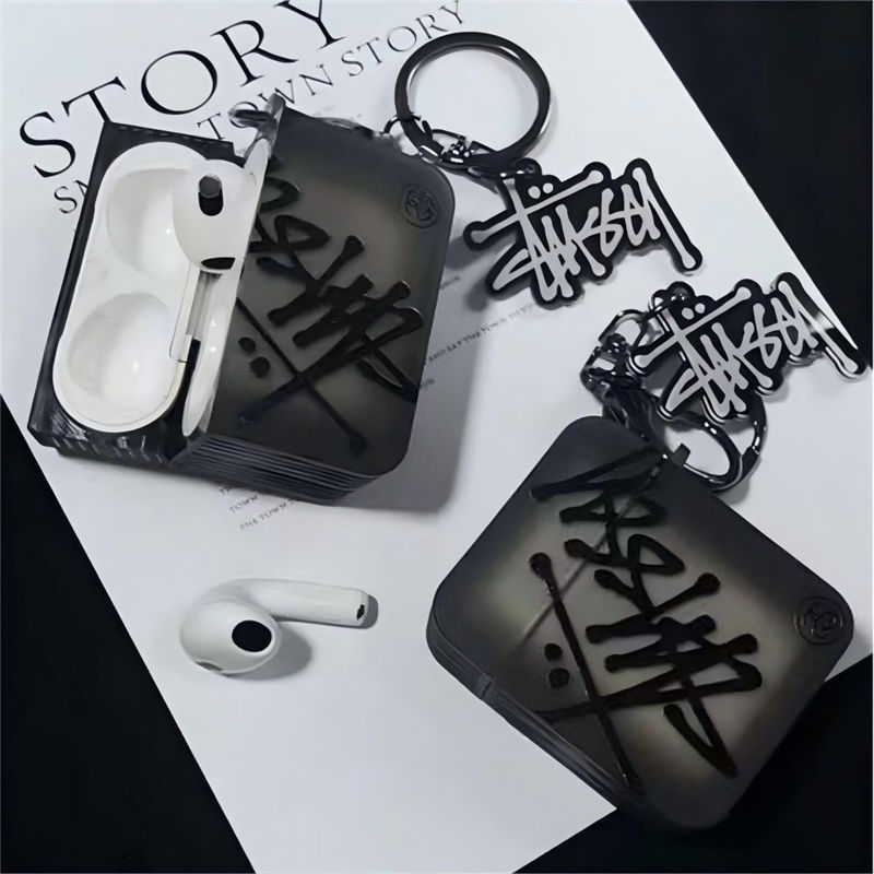 欲しいの Stussy ステューシーハイブランドairpods 4 3 2ケースブランド 家具・インテリア