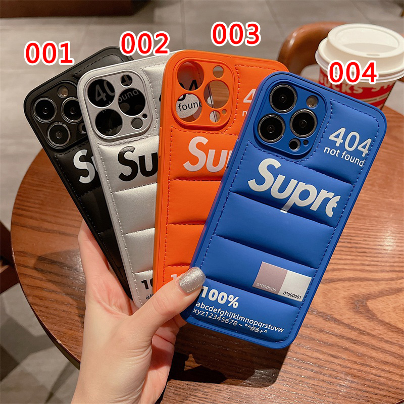シュプリームブランドiphone15ケース柔らかいレザー