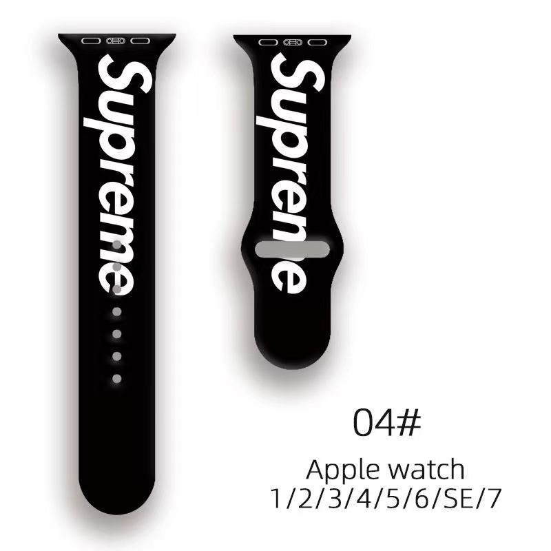 Supreme シュプリームアップルウォッチse2バンドブランドブランドアップルウォッチ8交換ベルトブランド