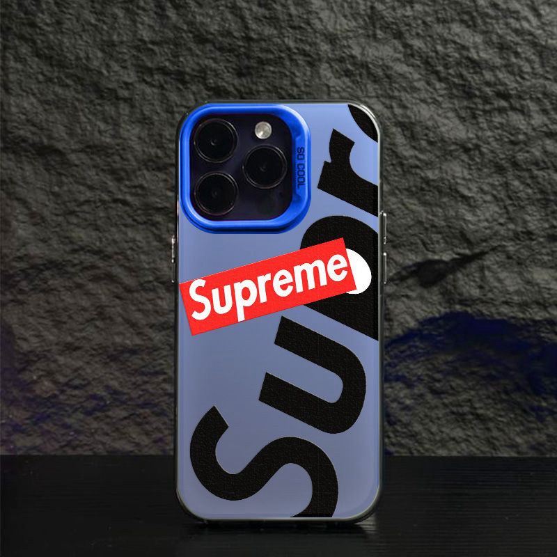 Supreme シュプリームiphone14 16 pro 15 plusケースブランドカード入れ人気アイフォン14pro max/16 15 proケース