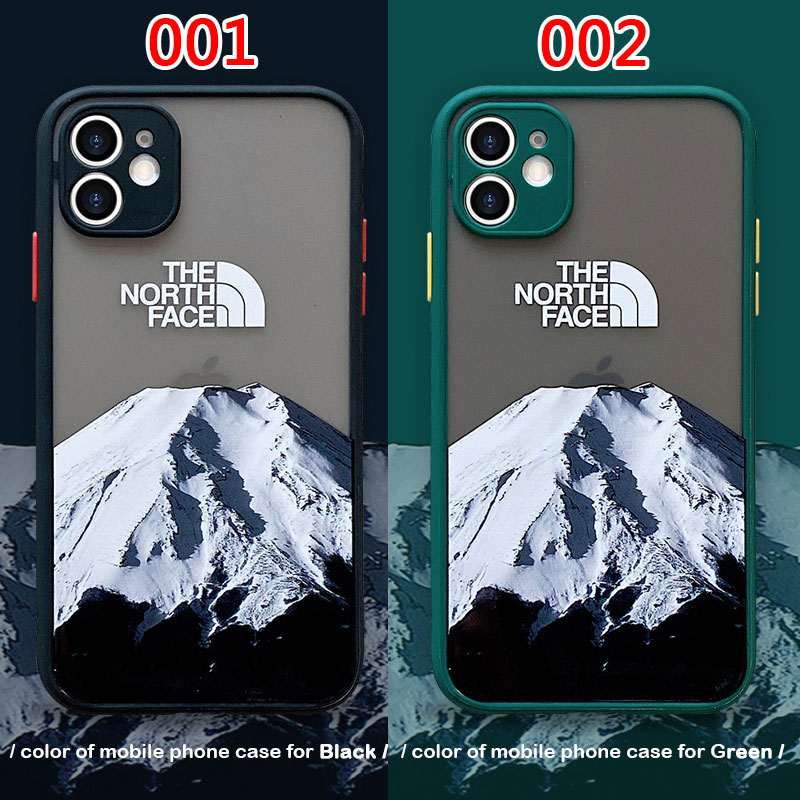 ハイブランドザノースフェイスiphone13/13promaxケース半透明