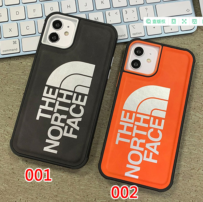 ザノースフェイスブランドiphone13ケース高品質レザー