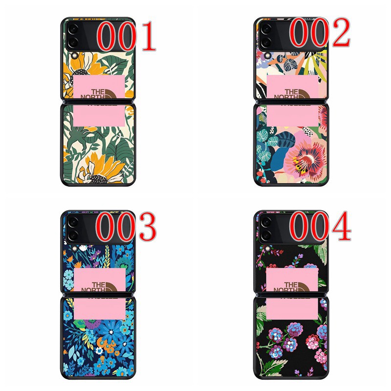 ザノースフェイス galaxy z flip4ケース ハイブランドおしゃれ