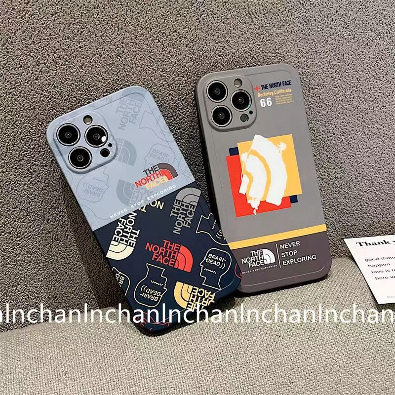 ザノースフェイスiphone14plus/14pro/14pro maxケースカメラフルカバー