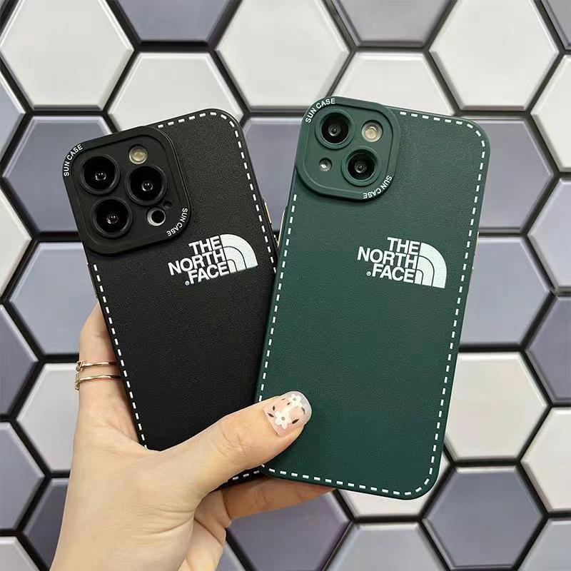 ザノースフェイス iphone14/14plus/14pro maxカバー カメラフルカバー