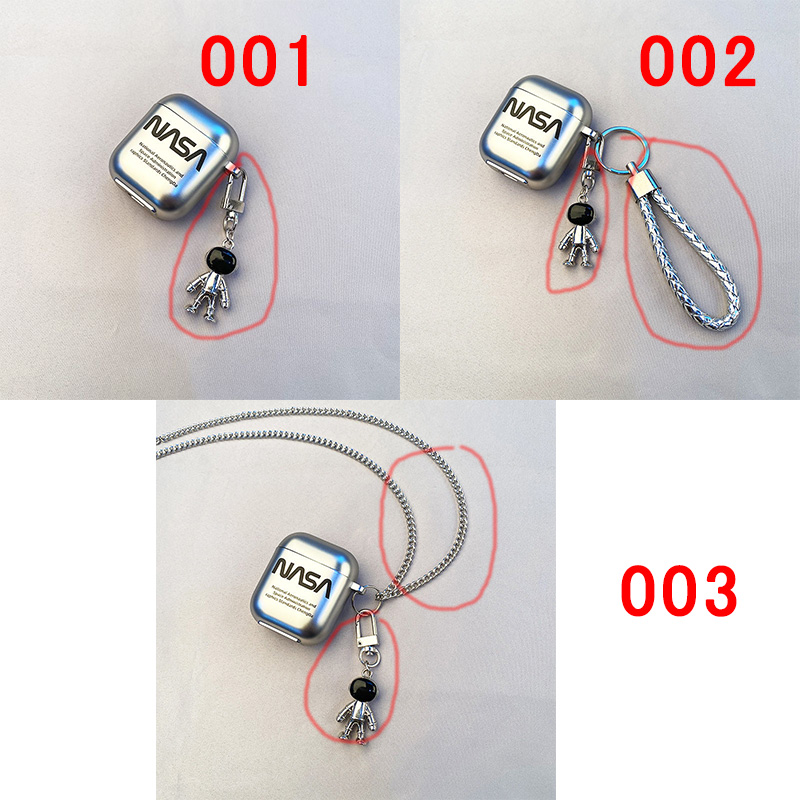 NASA ハイブランドairpods pro2ケース かっこいい