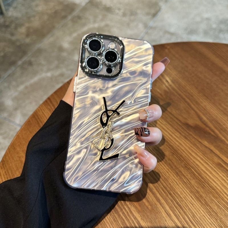 Ysl イブサンローランiphone14 16 pro 15 plusケースブランドカード入れハイブランドiphone14pro/16 15plusカバー