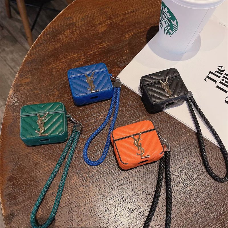 Ysl イブサンローランハイブランドairpods 4 3 2ケースブランド