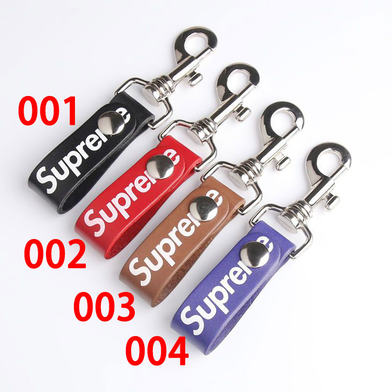 ブランドSupremeのレザーキーループ